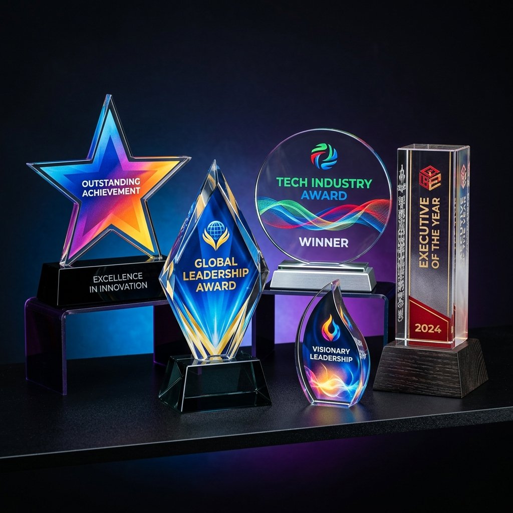 Acrylic Trophies Factory India